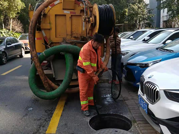 曲水排污管道清淤